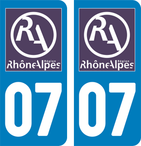 sticker 07 - Ardèche 2015