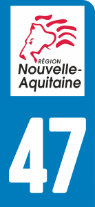 sticker 47 - Lot et Garonne moto 2017