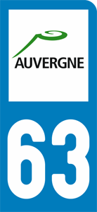 sticker 63 - Puy-de-Dôme (moto)