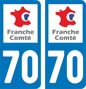 sticker 70 - Haute-Saône