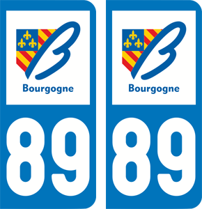 sticker 89 - Yonne