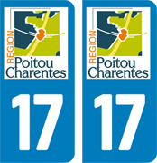 sticker 17 - Charente-Maritime