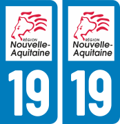 sticker 19 - Corrèze 2017