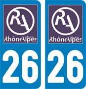 sticker 26 - Drôme - 2015