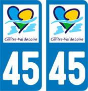sticker 45 - Loiret 2015