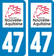 sticker 47 - Lot et Garonne 2017