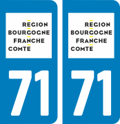 sticker 71 - Saône et Loire 2017