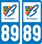 sticker 89 - Yonne